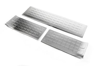 Interior door sill plates OmsaLine (stainless steel) for Peugeot Expert 2017- - image 1