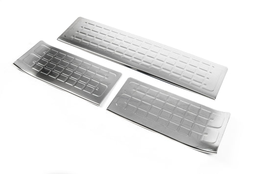 Interior door sill plates OmsaLine (stainless steel) for Peugeot Expert 2017- - image 1