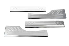 Interior door sill plates OmsaLine (stainless steel) for Opel Combo 2012-2018 - image 2