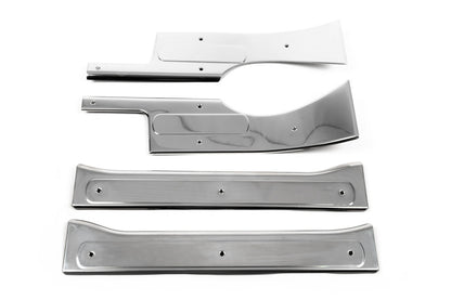 Interior door sill plates OmsaLine (stainless steel) for Peugeot Bipper 2008-2017 - image 2
