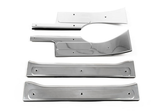Interior door sill plates OmsaLine (stainless steel) for Peugeot Bipper 2008-2017 - image 2