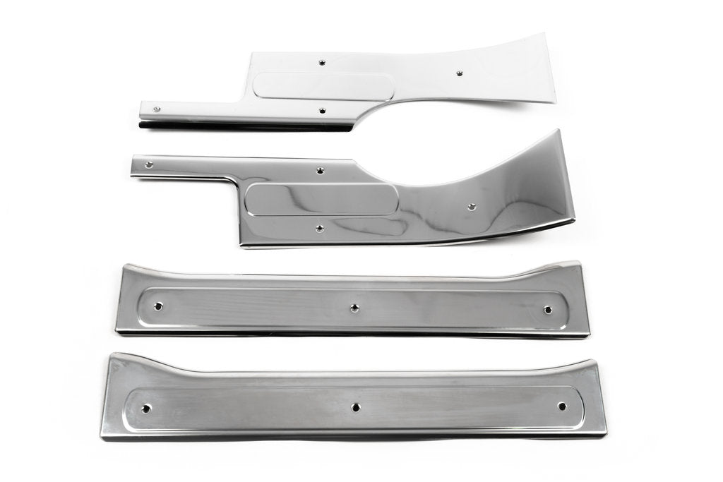 Interior door sill plates OmsaLine (stainless steel) for Citroen Nemo 2007-2017 - image 2
