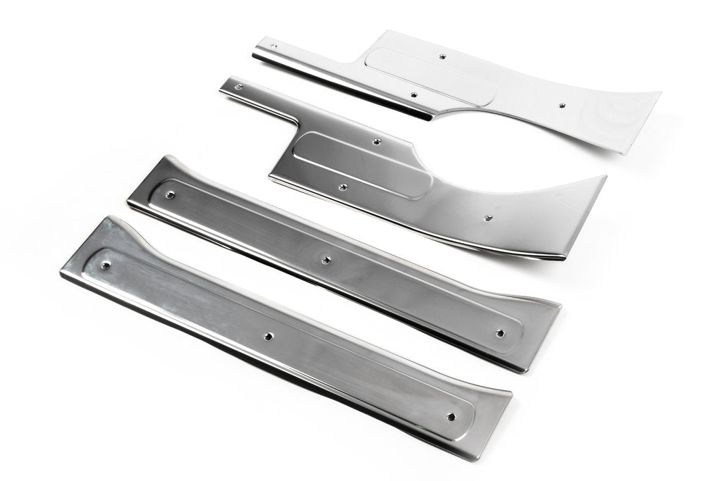 Interior door sill plates OmsaLine (stainless steel) for Peugeot Bipper 2008-2017 - image 3