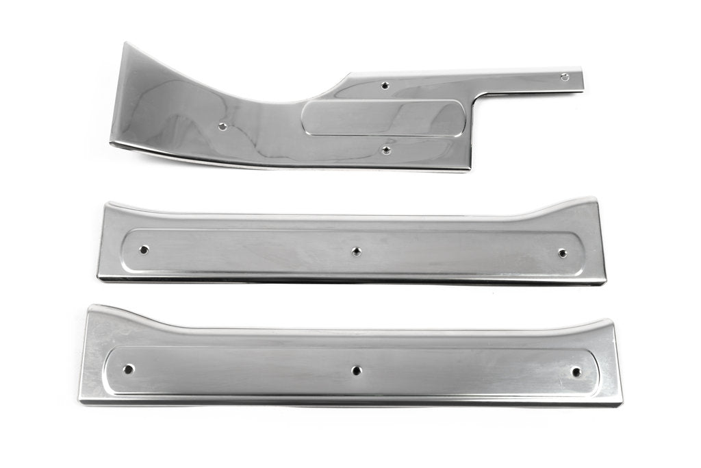 Interior door sill plates OmsaLine (stainless steel) for Fiat Fiorino/Qubo 2008-2024 - image 4