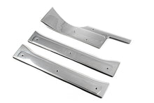 Interior door sill plates OmsaLine (stainless steel) for Fiat Fiorino/Qubo 2008-2024 - image 1