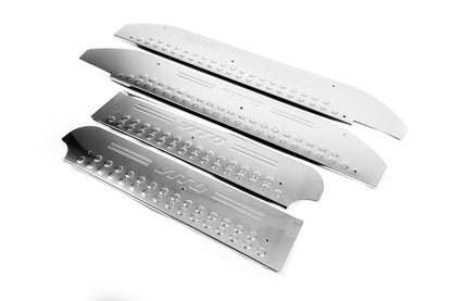 Interior door sill covers (OmsaLine) for Mercedes Vito W639 2004-2014 - image 1