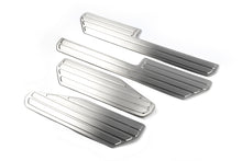 Stainless Steel Door Sill Protectors OmsaLine (4 pcs) for Volkswagen Amarok 2010-2022 - image 1