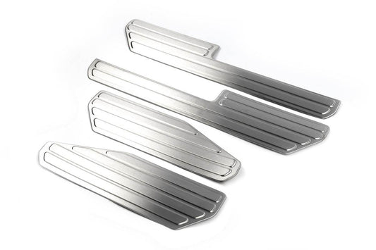 OmsaLine inner sills (4 pieces, stainless steel) for Volkswagen Amarok 2010-2022 - Reelken Auto