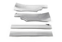 Stainless Steel Door Sill Protectors OmsaLine (4 pcs) for Ford Connect 2014-2021 - image 2