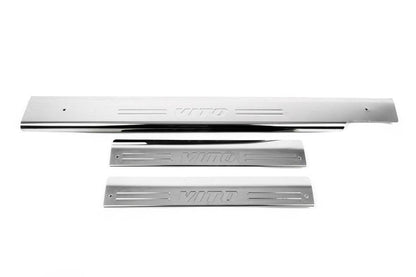 OmsaLine inner sills (3 pieces, stainless steel) for Mercedes Vito W638 1996-2003 - Reelken Auto