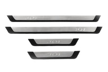 Door Sill Protectors Flexill (4 pcs, Stainless Steel) for Peugeot 301 2012- - image 2