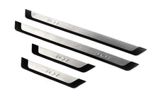 Door Sill Protectors Flexill (4 pcs, Stainless Steel) for Peugeot 301 2012- - image 1