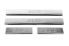 Door Sill Protectors OmsaLine (4 pcs, Stainless Steel) for Renault Clio IV 2012-2019 - image 2