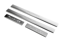 Door Sill Protectors OmsaLine (4 pcs, Stainless Steel) for Renault Fluence 2009-2016 - image 1