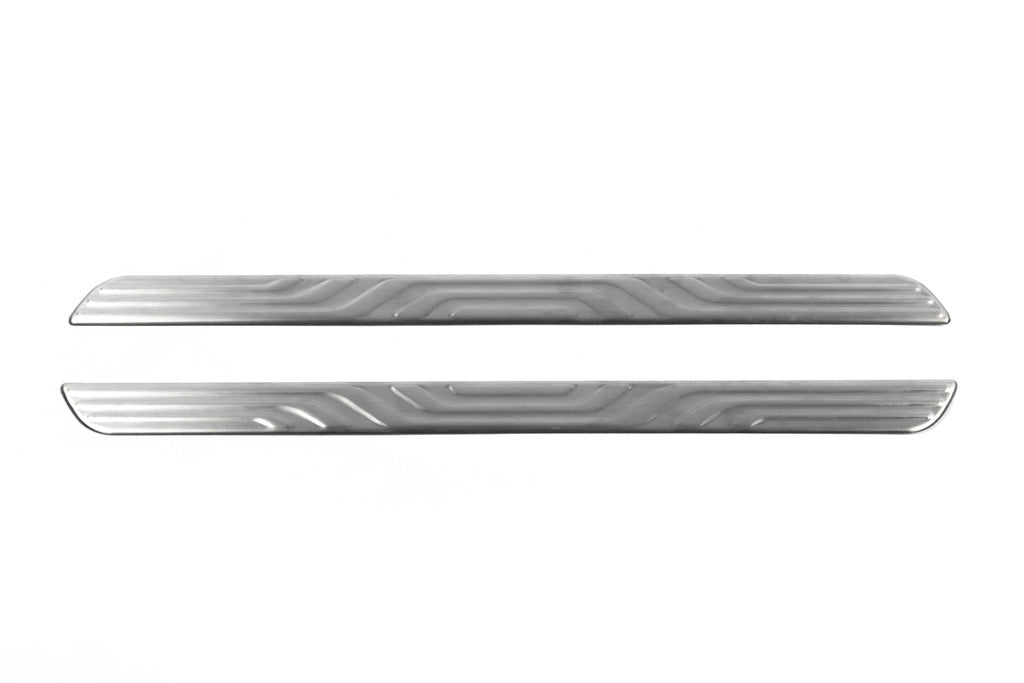 Interior door sill protectors OmsaLine (2 pcs, stainless steel) for Renault Megane IV 2016-2025 - image 4