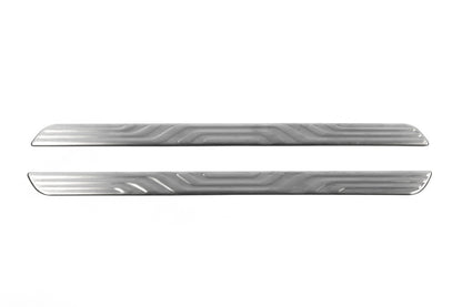 Interior door sill protectors OmsaLine (2 pcs, stainless steel) for Renault Megane IV 2016-2025 - image 4