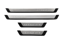 Door Sill Protectors OmsaLine (4 pcs, Stainless Steel) for Skoda Roomster 2006-2015 - image 2