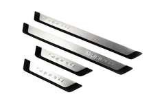 Door Sill Protectors OmsaLine (4 pcs, Stainless Steel) for Skoda Superb 2009-2015 - image 1