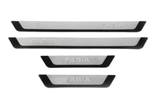 Door Sill Protectors OmsaLine-Flexill (4 pcs) for Skoda Fabia 2014-2021 - image 2
