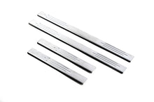 Stainless Steel Door Sill Protectors Carmos V4 (4 pcs) for Volkswagen Touareg 2002-2010 - image 1