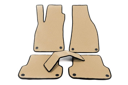 EVA mats (beige) for Audi A4 B7 2004-2008 - Reelken Auto