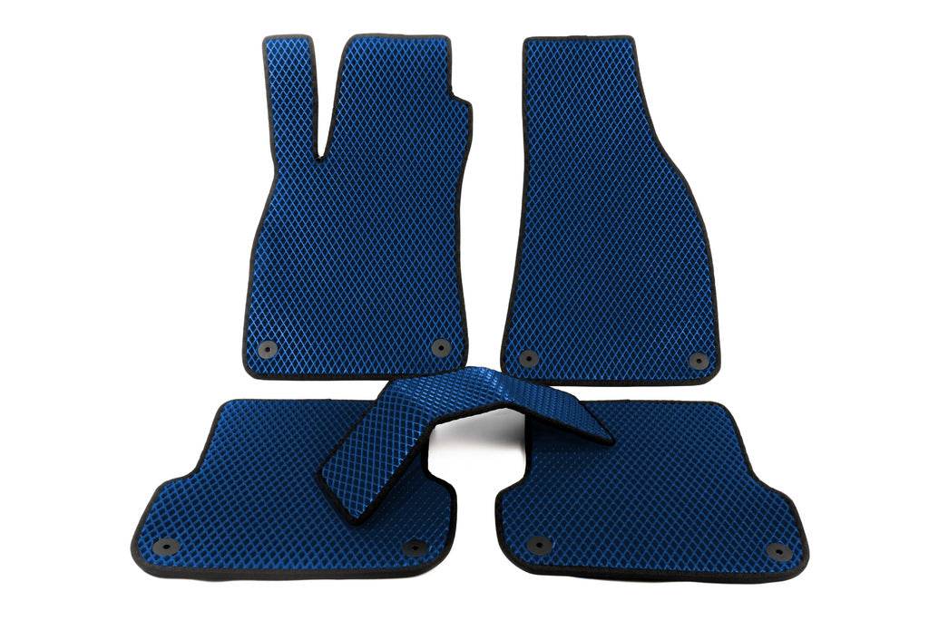 EVA mats (blue) for Audi A4 B7 2004-2008 - Reelken Auto