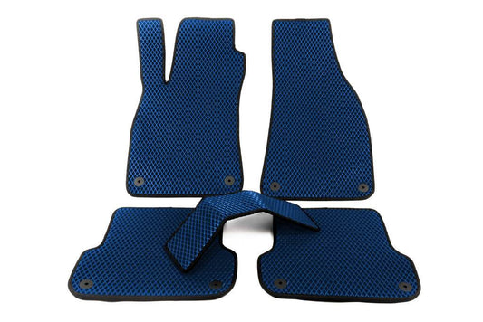 EVA mats (blue) for Audi A4 B7 2004-2008 - Reelken Auto