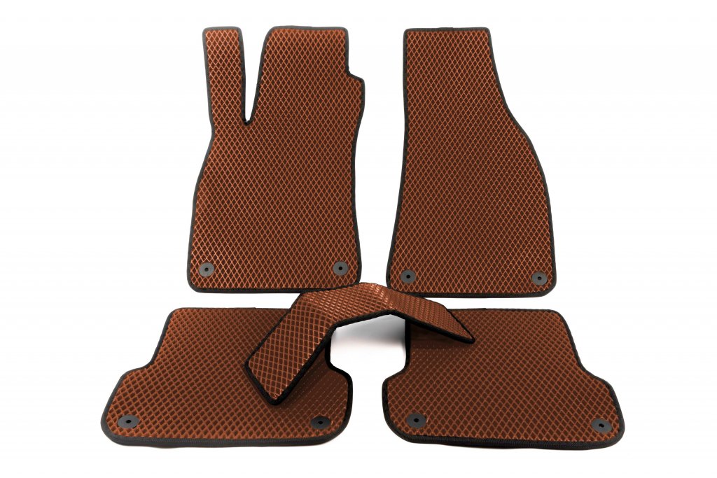 EVA Floor Mats (brick red) for Audi A4 B7 2004-2008 - image 1