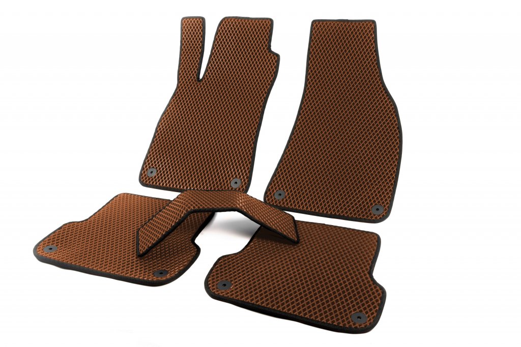 EVA Floor Mats (brick red) for Audi A4 B6 2000-2004 - image 2