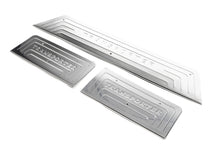 Stainless Steel Door Sill Protectors (OmsaLine) for Volkswagen T5 Transporter 2003-2010 - image 1