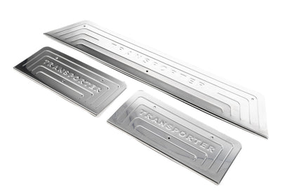The sill plates OmsaLine (stainless) for Volkswagen T5 2010-2015 - image 3