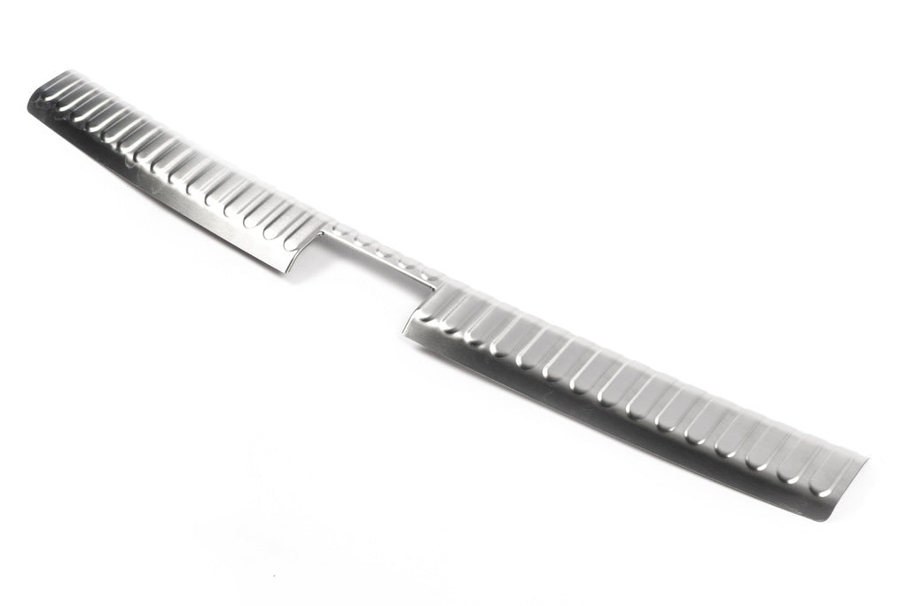 Rear bumper sill protector OmsaLine stainless steel for Volkswagen Tiguan 2007-2016 - image 1