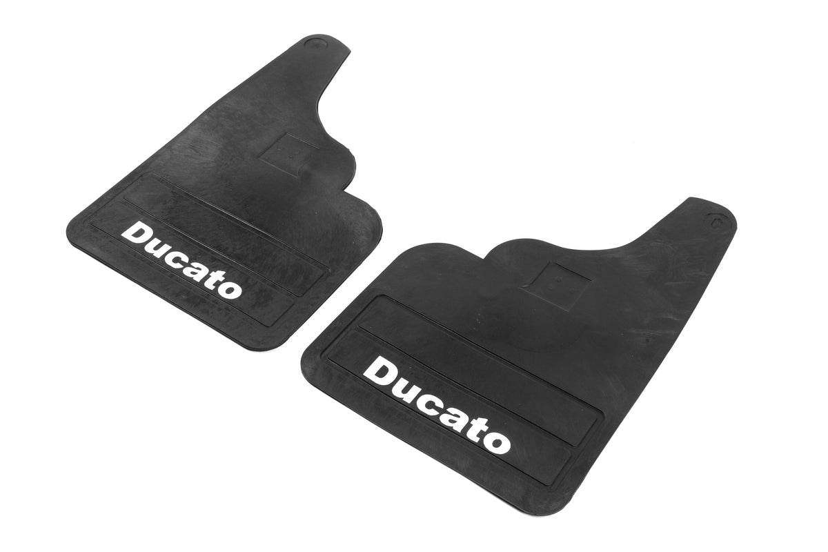 Straight mud flaps (2pcs) for Fiat Ducato 2006-2025 - Reelken Auto