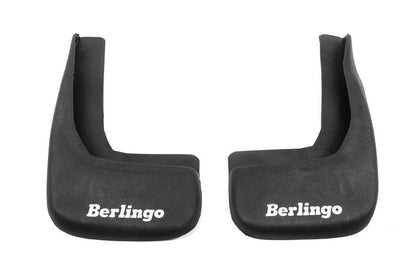 Mud flaps with recess (2 pcs) for Citroen Berlingo 1996-2008 - Reelken Auto