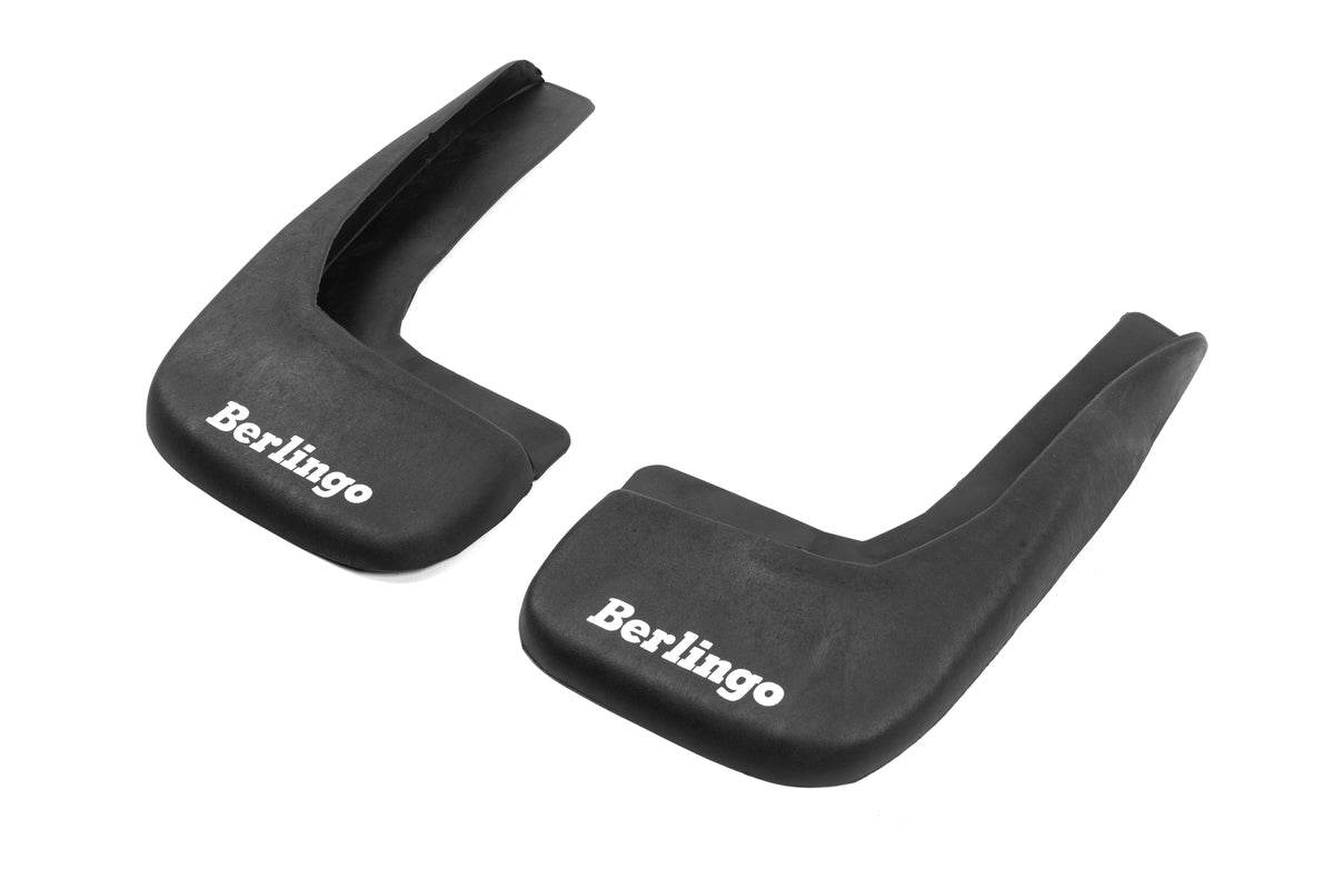 Mud flaps with recess (2 pcs) for Citroen Berlingo 1996-2008 - Reelken Auto