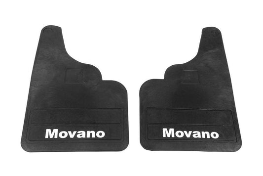 Straight mudguards (2 pcs., rubber) for Opel Movano 2010-2021 - Reelken Auto