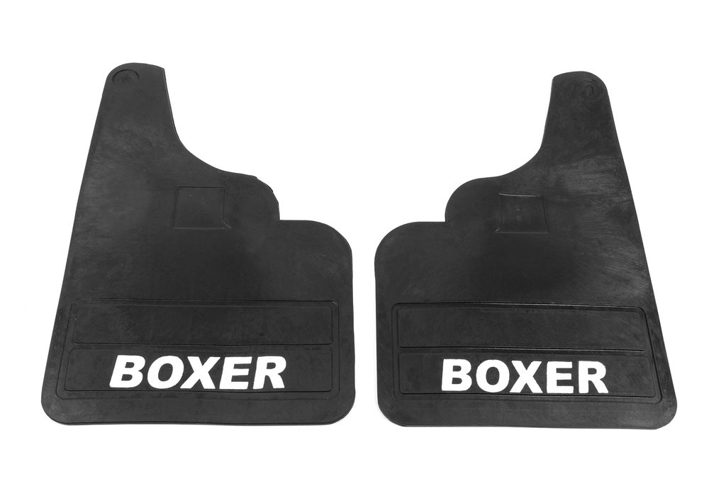 Rear straight mud flaps (2 pcs) for Peugeot Boxer 1994-2006 - image 2