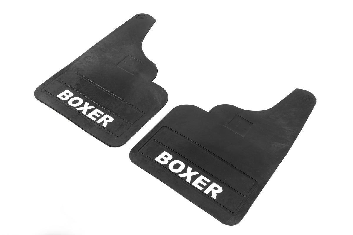 Front straight mud flaps (2 pcs) for Peugeot Boxer 1994-2006 - image 1