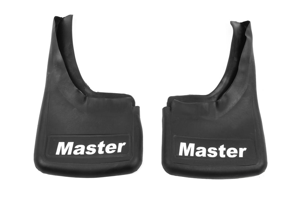 Premium Custom Fit Mud Flaps with Recess (2 pcs, Rubber) for Renault Master 1998-2010 - image 3