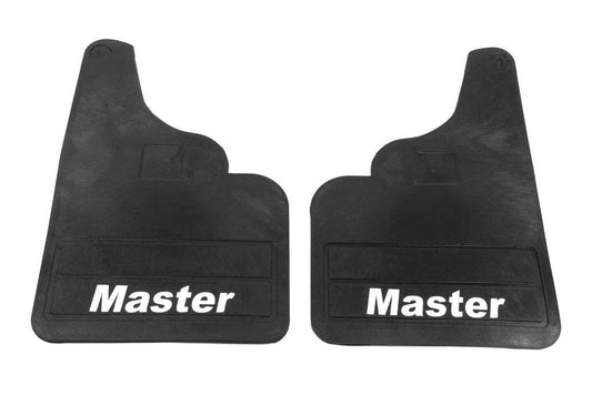 Straight mudguards (2 pcs., rubber) for Renault Master 2011-2023 - Reelken Auto