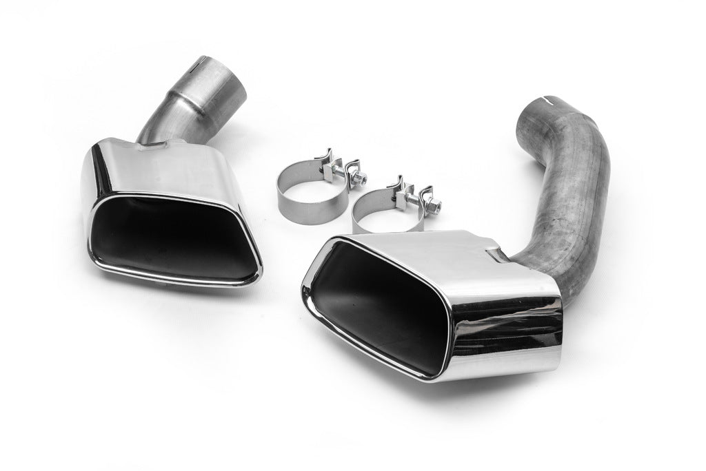 Exhaust Tips Sport, 2 pcs, Stainless Steel for BMW X5 F15 2013-2018 - image 2