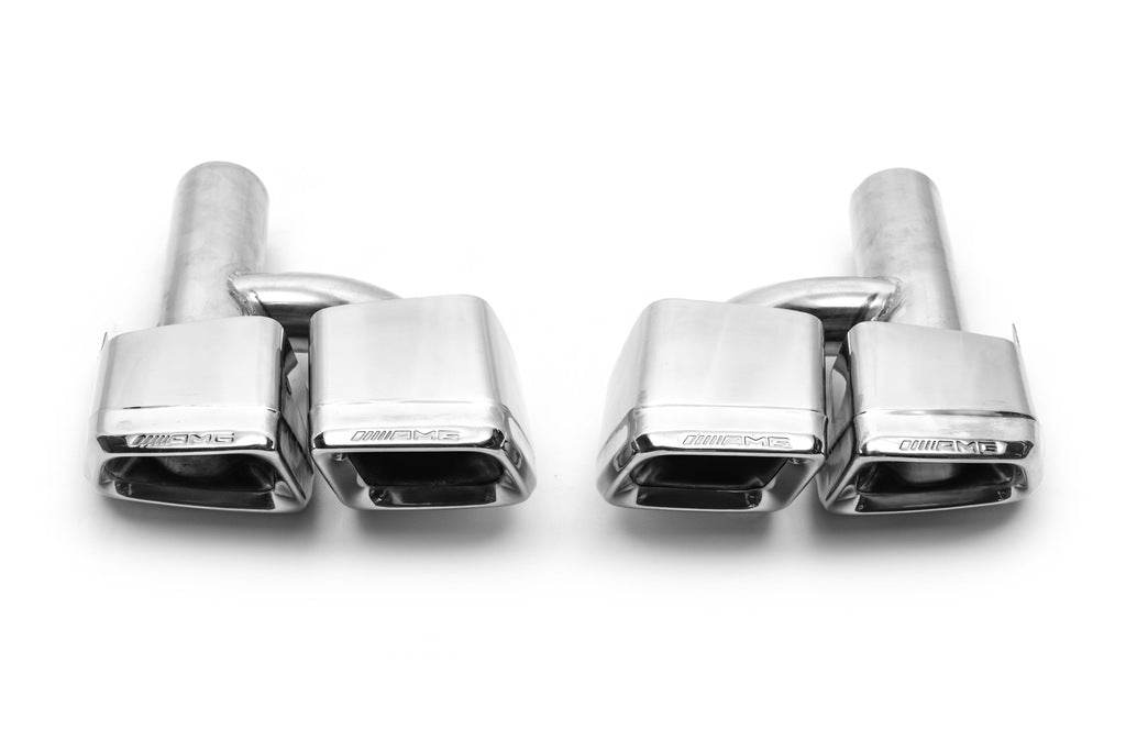 Silencer tips AMG S63 for Mercedes S-class W221 - Reelken Auto