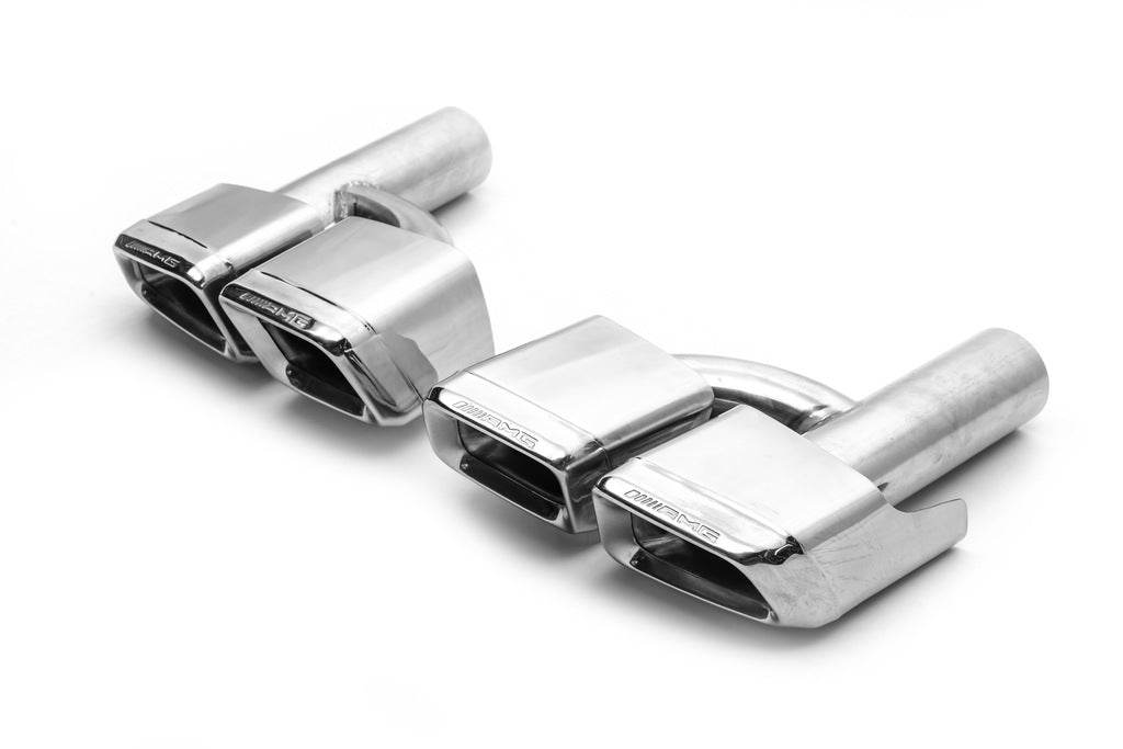 Silencer tips AMG S63 for Mercedes S-class W221 - Reelken Auto