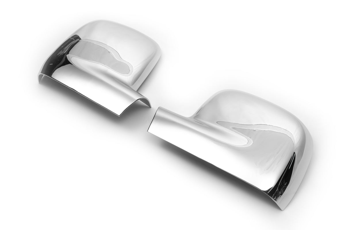 Chrome Mirror Covers (2 pcs) for Volkswagen T5 Transporter 2003-2010 - image 2