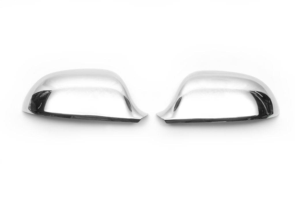 Covers for mirrors 2008-2010 (2 pcs., stainless steel) for Audi A4 B8 2007-2015 - Reelken Auto