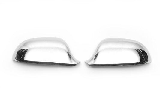 Covers for mirrors 2008-2010 (2 pcs., stainless steel) for Audi A4 B8 2007-2015 - Reelken Auto