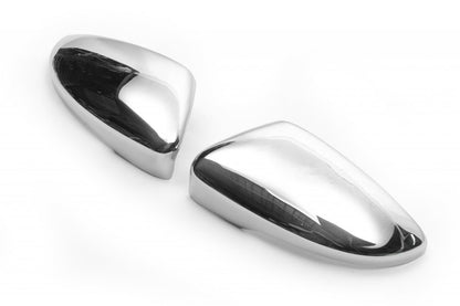 Mirror Covers (2 pcs, Stainless Steel) for Volkswagen EOS 2011-2016 - image 4