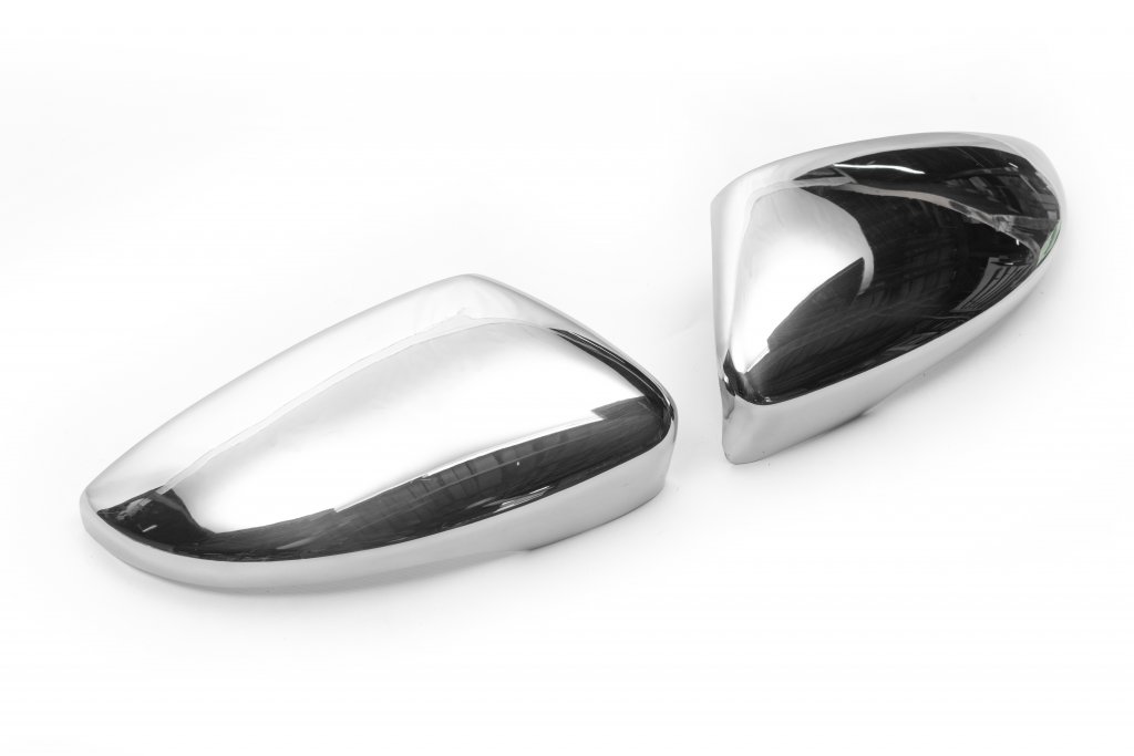 Mirror Covers (2 pcs, Stainless Steel) for Volkswagen EOS 2011-2016 - image 5