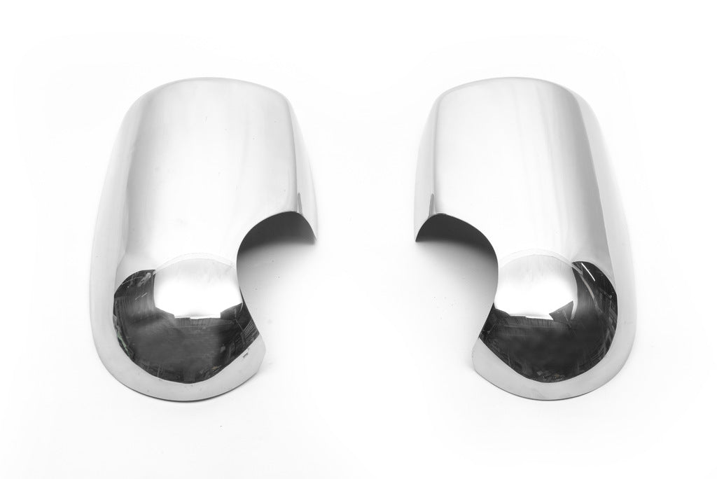 Chrome Mirror Covers (2 pcs) for Ford Transit 2000-2014 - image 2