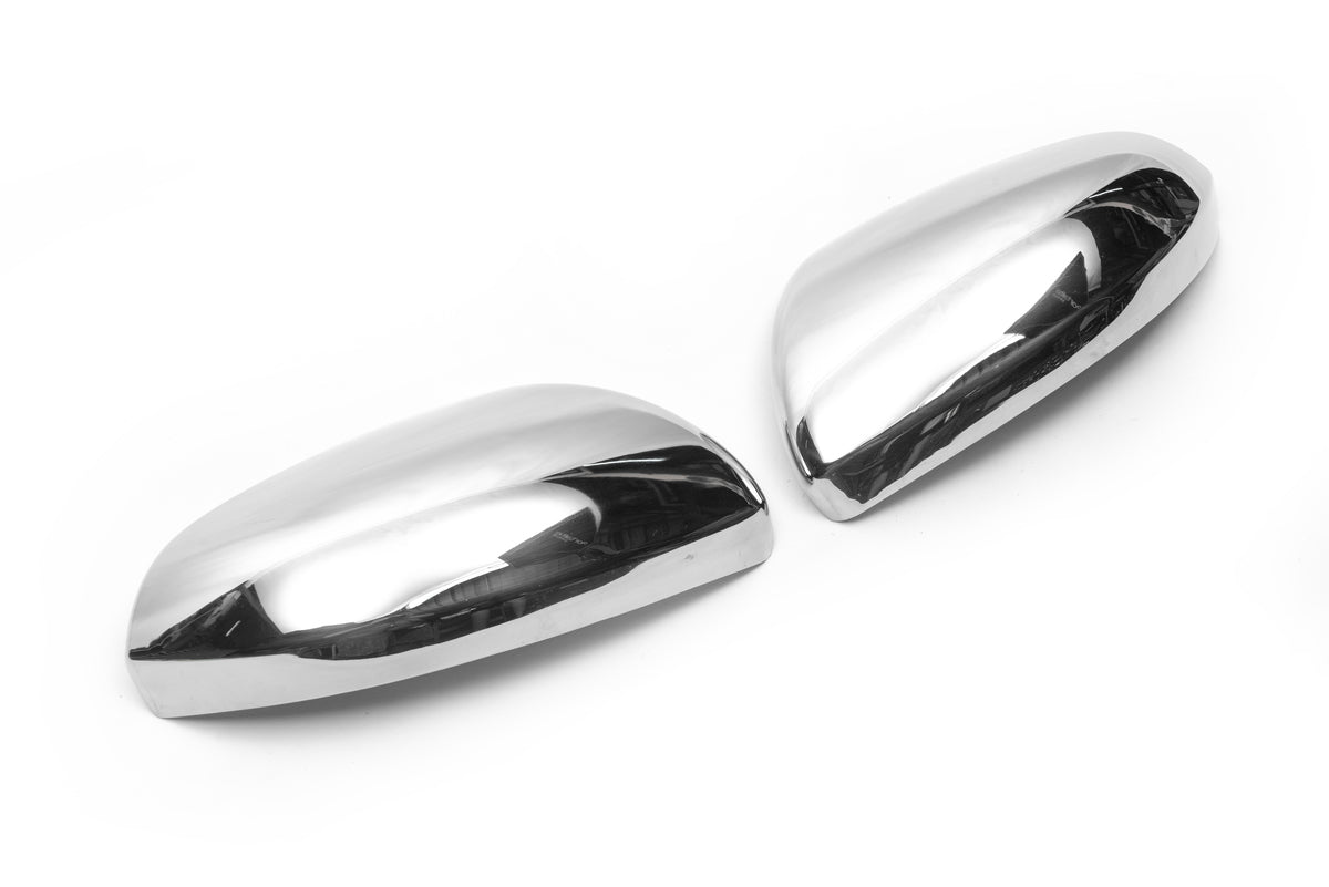 Mirror Covers (2 pcs, Stainless Steel) for Renault Duster 2018-2024 - image 3